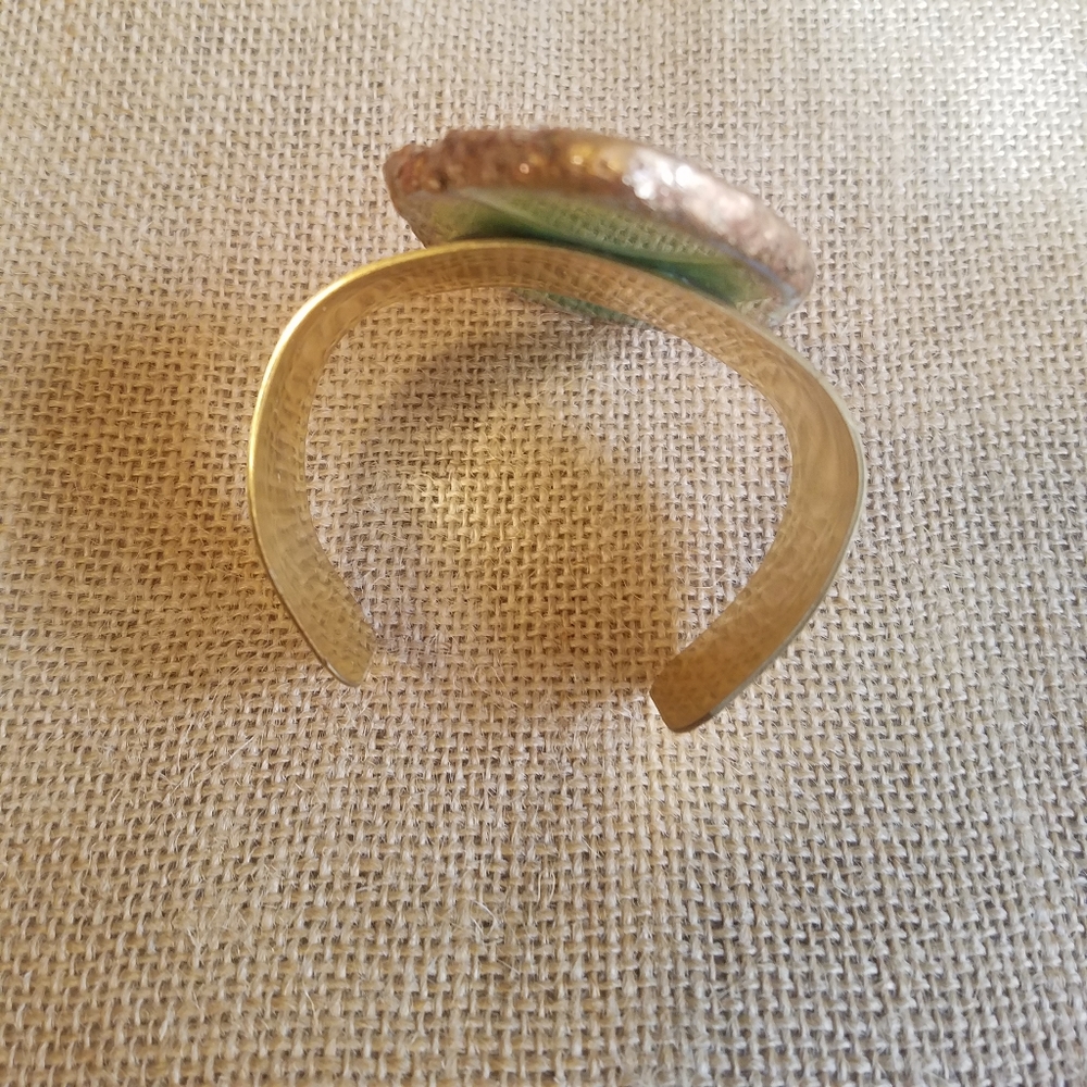 Geode Cuff Bracelet - image 2